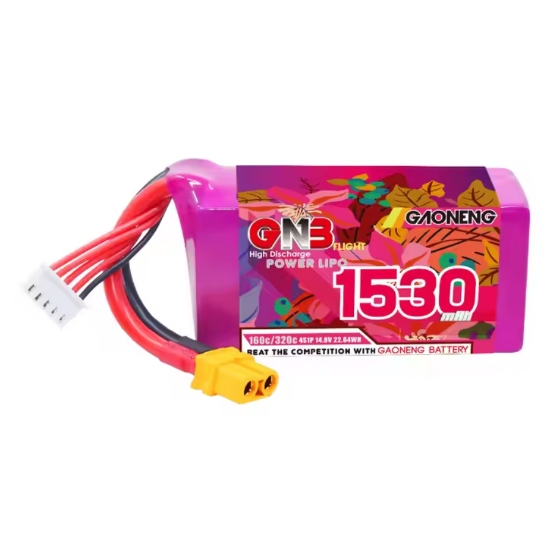 Picture of GNB 1530mAh 4S 160C LiPo Battery