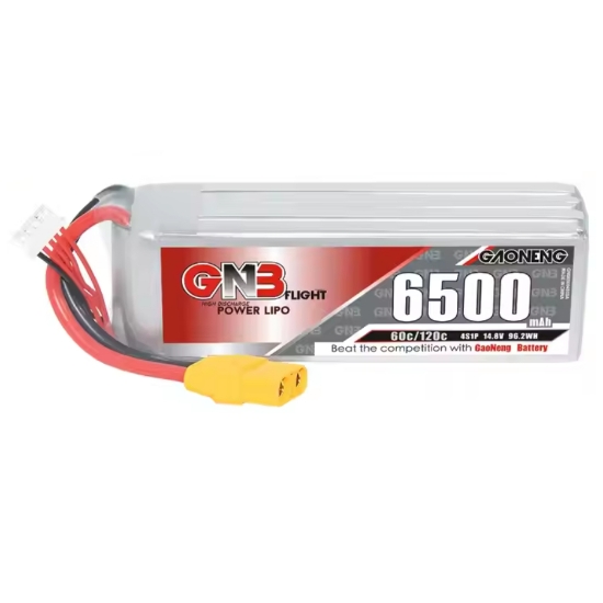 Picture of GNB 6500mAh 4S 60C LiPo Battery (XT90)