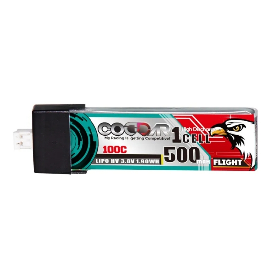 Picture of CODDAR 500mAh 1S 100C LiHV Battery (PH2.0)