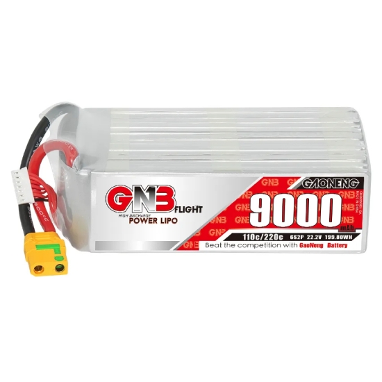 Picture of GNB 9000mAh 6S 110C LiPo Battery (XT90)