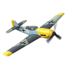 Picture of VolantexRC BF109 Messerschmitt 400mm Plane (CLR) ** CUSTOMER RETURN **