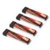 Picture of BetaFPV LAVA 550mAh 1S 75C LiHV Battery (4pcs) (BT2.0)