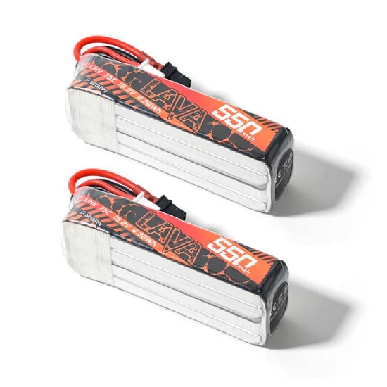 Picture of BetaFPV LAVA 550mAh 4S 75C LiHV Batteries (2pcs) (XT30)